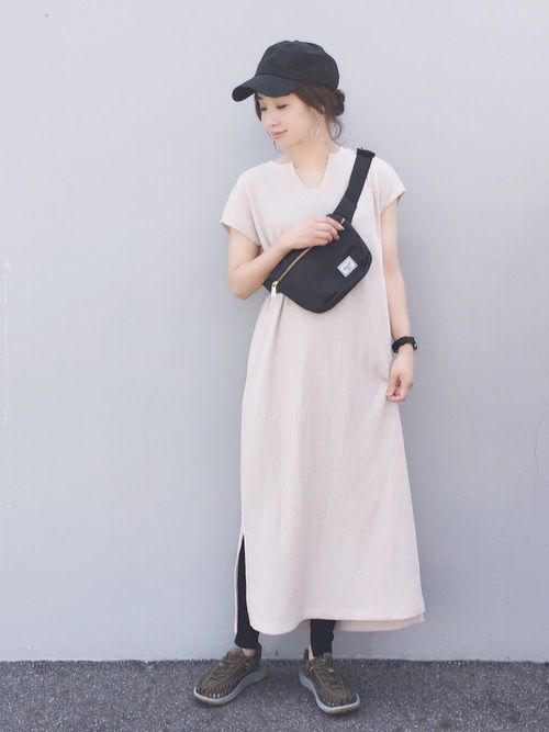 棒球帽穿搭　夏天